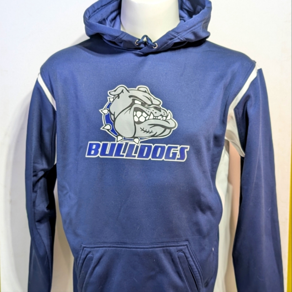 Gonzaga Bulldogs Hoodie Mens Small Blue ATC Basketball Sweatshirt NCAA